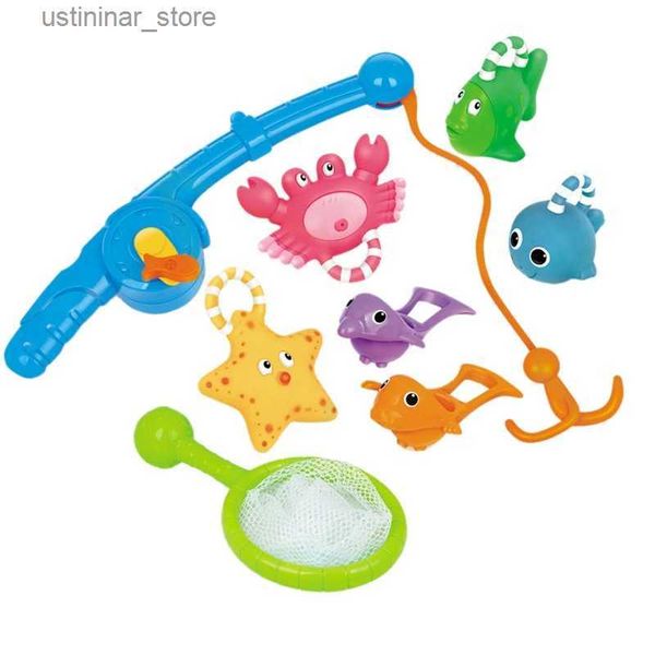 Sand Play Water Fun Fishing Toy Bod Net Juego para niños Modelo de niños Juegos de pesca Juegos de pesca Los juguetes intelectuales Mejor regalo para niños Toy de baño L416