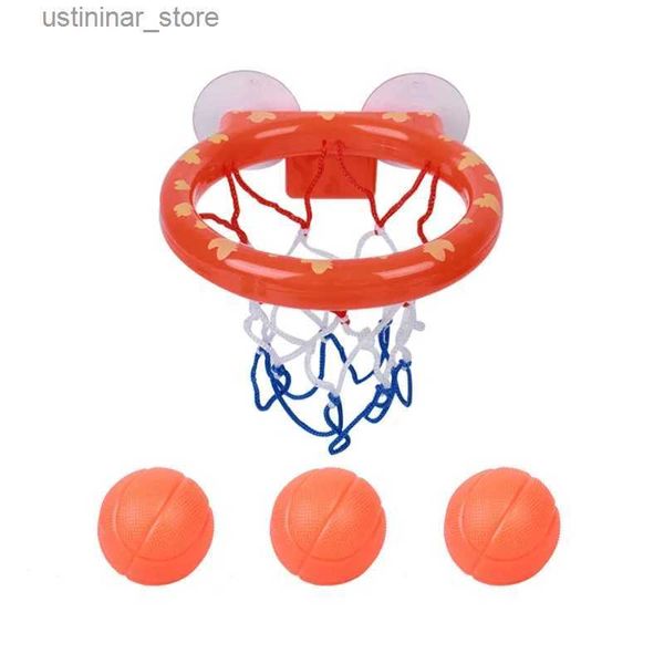 Sable Player Water Fun Fun Basketball Balles Balls Playset Boys Girls Bath Bath Toys Bathtub 3 Balls Set Strong Assiction Tup Bathroom Game For Kids Toddlers L416