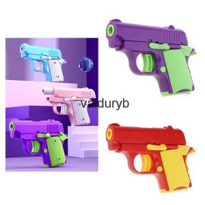 Sable Play Water Fun Gun Toys Pistolet d'impression 3D Fidgets jouets pour enfants coloré mini farce bureau adulte sentiment soulagement du stress ennuyeux H240307