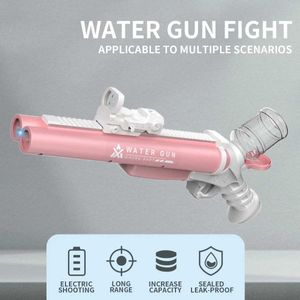 Sable Player Water Fun Gun Toys Place Toy Automatic Water Gun Electric Summer Outdoor Grande capacité LED Water WX5.22654