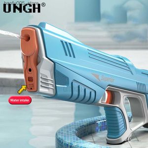 Sable Player Water Fun Gun Toys Ungh Induction automatique Absorbant Summer Electric High-Tech Burst Beach Outdoor Fight Gift 230701 Q240307