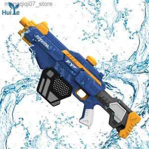 Zand Spelen Waterpret Huiye Heet verkoop Elektrisch waterpistool Speelgoed Waterabsorbeerbaar Kinderplezier Buitenstrand Zwembad Waterpistool Elektrisch schieten Zomerspeelgoed L240312