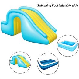 Zandspeelwaterpret Opblaasbare zwembadglijbaan met bredere treden Badspeelgoed Zomerzwemspeelgoed Outdoor Indoor Recreatie Facilit 231017