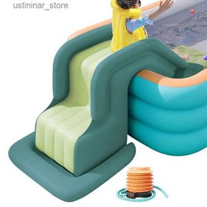Sable Player Eau Fun Fun Pool gonflable Pool Dake Water avec des pas plus larges Baby Bath Toys Kids Swimming Water Play Toy Recreation Facilit for Outdoor Indoor L416