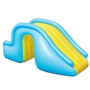 Jeu de sable aquatique amusant toboggan gonflable marches plus larges fournitures de piscine enfants enfants château videur jouets d'amusement d'été D5QA y231017