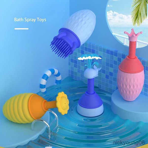 Sable Jouer Eau Fun Enfants Outil De Bain Salle De Bains Pulvérisation Extérieure Bébé Mignon Toddle Enfants Shampooing Bain Douche Accessoires De Lavage R230613