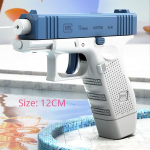 Sand Play Water Fun Manual Childrens Gun Automatic Regenerative spray Super Long Distance Toys 230718