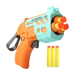 Zand Spelen Water Plezier Handmatig Schieten Speelgoed Foam Blaster Battle Guns w 5 Zuignap Kogels EVA Foam Outdoor Indoor voor Jongens 5 230714