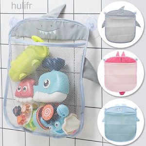 Zand speel water leuk nieuwe baby badkamer mesh tas sukkel ontwerp voor kinderen bad speelgoed kindermand cartoon dierenvormen doek zand speelgoed opslag nettas d240429