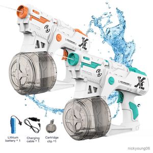 Sable Play Water Fun New Space pistolet à eau électrique Pistolet Tir Jouet Automatique Summer Beach Piscine Pour Enfants Garçons Filles R230613