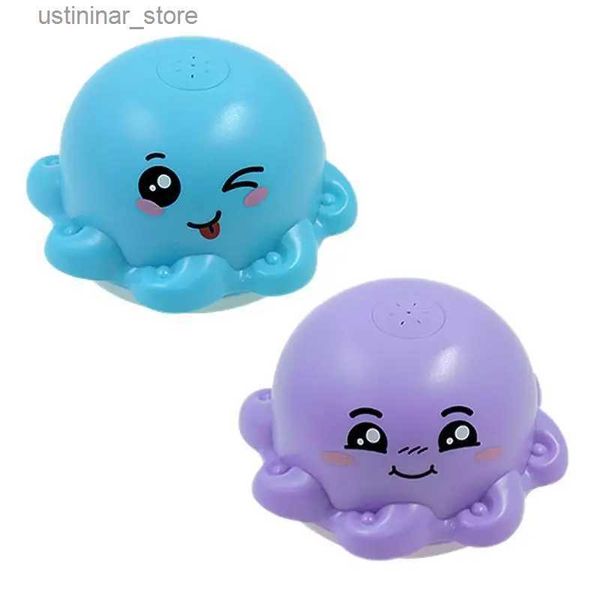Sable Player Water Fun Octopus Fountain Bath Toy Fun Octopus Bath Bath Toys for Kids Automatic Spray Toy Light Up Bath Toys Sprinkler Sturdy et L416