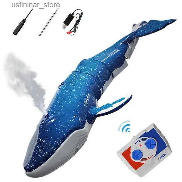 Sable Player Water Fun Remote Contrôle baleine Enfants Pool Beach Bath Toy For Kid