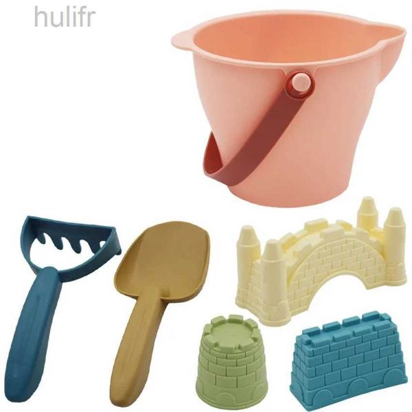 Sand Play Water Fun Sand Digging Bucket sets Enfants Sand Scoop Summer Toy Beach Toys Boîte de sable pour enfants Outdoor Baby Educational Interactive Gift D240429