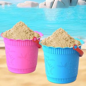 Jeu de sable eau amusant jeu de sable jouet de plage pour enfants 3-8 ans extérieur intérieur château de sable moule jeu ensemble pour garçon fille vacances d'été voyage cadeau 240321