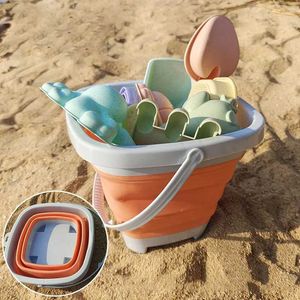 Sable Player Water Fun Sand Play Water Fun Childrens Beach Toys Childrens Water Toys Roldable Portable Sable Bucket Summer Outdoor Toys Beach Games Childrens Games WX5.22
