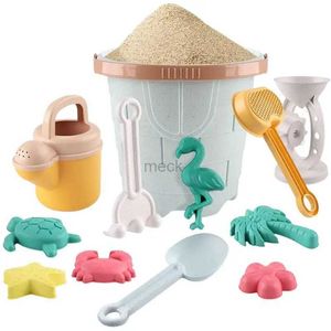 Jeu de Sable Jouet de Sable Amusant pour l'eau pour Tout-Petit Ensemble de Jouets de bac à Sable en Plein air de 12 Ensemble de Jouets de bac à Sable de Grande Taille Jouets de Plage d'été Améliorent la Coordination Oeil-Main 240321