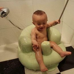 Zand Spelen Waterpret Zachte rugleuning Opblaasbaar babyzitje Ingebouwde pomp Opblaasbaar babyzitje om baby's te leren leren Seat PR Sale 230621