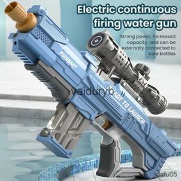 Jouets de pistolet électrique d'été amusants d'eau de jeu de sable éclatent des enfants à haute pression forte Soaker pour enfant et adulte jouet de fête de plage H240308