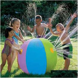 Sable Player Water Fun Summer Kid Toy vendant des ballons de bébé Sprinkler Sprinkler Spashler Splash Kids Beach Outdoor Pool Accessories Dhilw