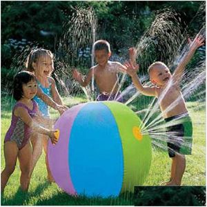 Sable Player Water Fun Summer Kid Toy vendant des ballons de bébé Sprinkler Sprinkler Spashler Splash Kids Beach Outdoor Pool Accessories Dhilw