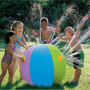 Sable jouer à l'eau amusant été enfant jouet vente bébé ballons d'eau gonflable boule de pulvérisation d'eau arroseur Splash enfants plage piscine extérieure accessoires 230525