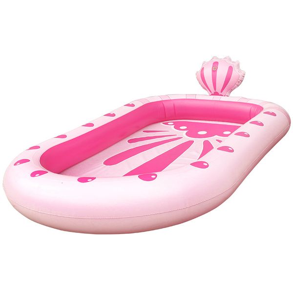 Sable jouer à l'eau amusant été enfants gonflable Splash piscine jouets bain jouer arroseur tapis cour extérieur multicolore PVC matériel 230726