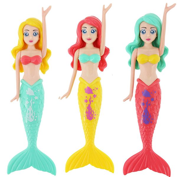 Jeu de sable Water Fun Summer Underwater Dive Mermaids Diving Torpedos Bandits Games Octopus Sticks Training Set pour garçons et filles 230621