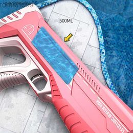 Sable Player Water Fun Toys Gun Electric Continu Absorption Absorption Spray haute pression puissant Technologie extérieure à 240307 Q240413