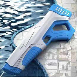 Zand speel waterplezier Ungh Water Gun Automatische inductie Water Absorberen Summer Electric Hightech Burst Water Gun Beach Buiten Water Fight Toys Gift 230509