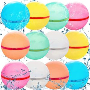 Zand Spelen Water Plezier Groothandel Kid r Fight Splash Bal Herbruikbare Bom Ballon Speelgoed Quick Fill Self Seal Hervulbare 230718