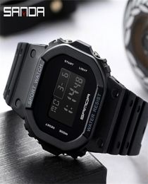Sanda G Style Digital Watch Men impermeable MS Sport es Ni -Boy Girl Electronic Masculino Relgio Mulher 2103108579783
