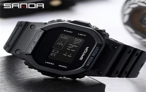 Sanda G Style Digital Watch Men imperméable Shock MS Sport Es Boy Girl Masculino Electronic Masculo Relgio Mulher 2103102662104