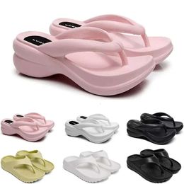 Sandale A14 livraison gratuite Designer Slides Slipper Sliders For Sandals Gai Pantoufle Mules Men Women Slippers Sandles Col 82A S WO S