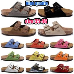 Claquettes de créateur pour hommes taille 13 Boston Clogs mule homme toboggan mule pantoufles hommes sandales liège plat mule cuir préféré plage chaussures décontractées femmes hommes Arizona Mayari us13