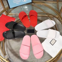 Sandal Vrouwen Mannen Luxe Desingers Slippers Mode Dunne Flip Flops Merk Schoen Ladie Schoenen Sandalen Flippers met Doos XX-0013