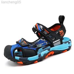 Sandales 2022 enfants été garçons sandales bébé chaussures enfants enfant plage chaussures sport antidérapant décontracté filles enfant en bas âge sandales W0327