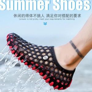 Sandalen Zomer Heren Dongdong Ademend Ins Trend Driving Soft Sole Sports Wading Beach Shoes