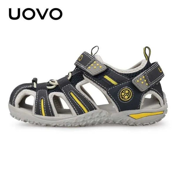 Sandalias 2022 Uovo New Boy Sandals Little Boy Sandals para niños zapatos de verano para niñas grandes Tamaño 2 3 4 5 6 7 8 9 10 11 12 13 Año 240423