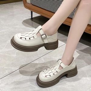Sandales 2023 Chaussures Pour Femmes Boucle Sangle Femmes D'été En Plein Air Décontracté Dames Plate-Forme Compensées Zapatos Mujer