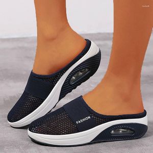 Sandales 2023 chaussures femmes plage dames sans lacet grande taille chaussure pantoufle chaussures souples Zapatos De Mujer femme