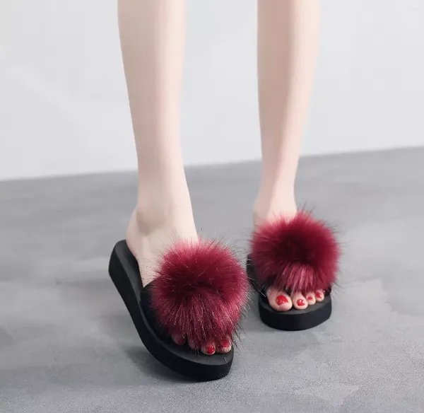 Sandales 2023 The Outside A Word Slippers Wedges Wear Shoes Sneakers For Holiday