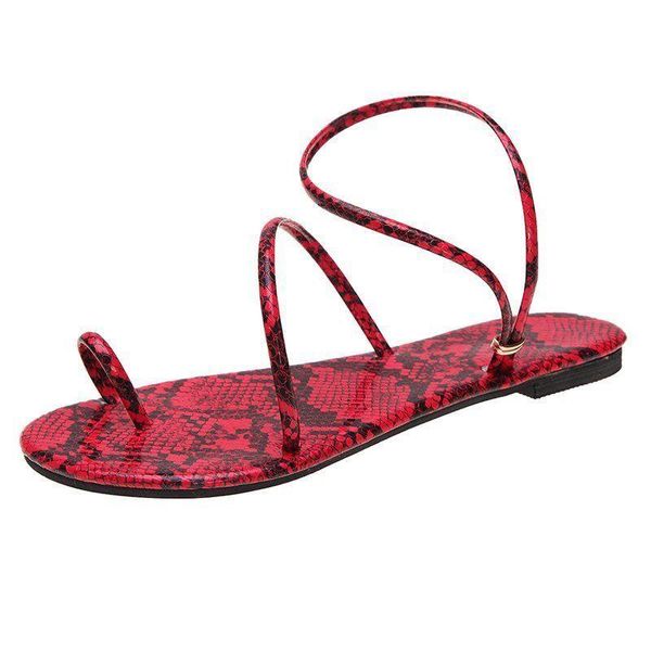 Sandales 2023 Femmes Mode Tongs Filles Été Cool Eau Plat Rouge Femme Plage Jardin Casual Roma Chaussures Dames Plus Taille 43