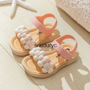 Sandalen 2024 Nieuwe Ldrens Slippers Zomer Meisjes En Jongens Badkamer Thuis Anti Slip Strand Schoenen Zachte Zolen BabyH24229