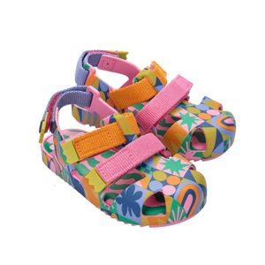 Sandalias Llegada Mini Melissa Sandalias para niños Zapatos de playa para niños Big Girl and Boy Fashion Jelly Shoes HMI083 Arriva 230613