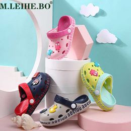 Sandales Bébé Garçon Fille Animaux Intérieur Maison Pieds Nus Chaussures Enfants Jardin Sandale Plat Dessin Animé Pantoufles Enfants Plage Eau Extérieure Flip Flop Z0225