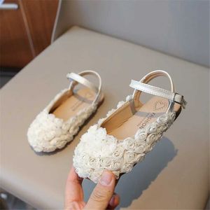 Sandales bébé filles enfants confortables chaussures de princesse florale semelles douces