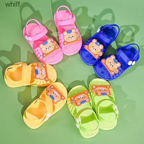 Sandalias Zapatos de bebé de 0 a 4 años, sandalias para bebés, niñas, zapatos de plástico de verano para niños, zapatos de suela blanda para niños pequeños C24318