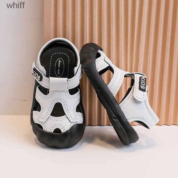 Sandalias Zapatos de bebé Zapatos para caminar transpirables para bebé Sandalias de suela blanda de verano 2023 Zapatos casuales para niños resistentes a las patadas Zapatos de playaC24318