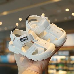 Sandals chaussures bébé sandales d'été garçons pour tout-petit fille sandalia infantil mode pu soft semelle non glissée chaussure bebe filet kids 03 ans