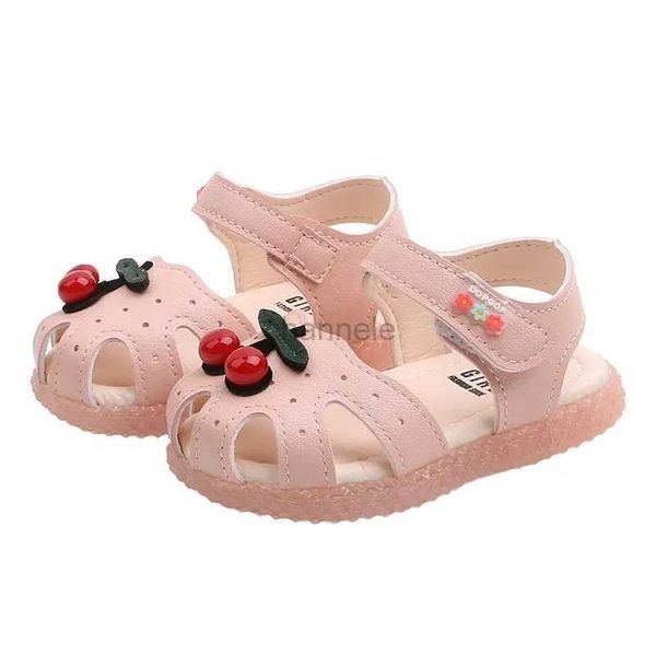 Sandalias Zapatos de bebé Verano Niño pequeño Niños Bebés Niñas Lindas Sandalias de princesa cereza Zapatos Sandalias para niños 240329